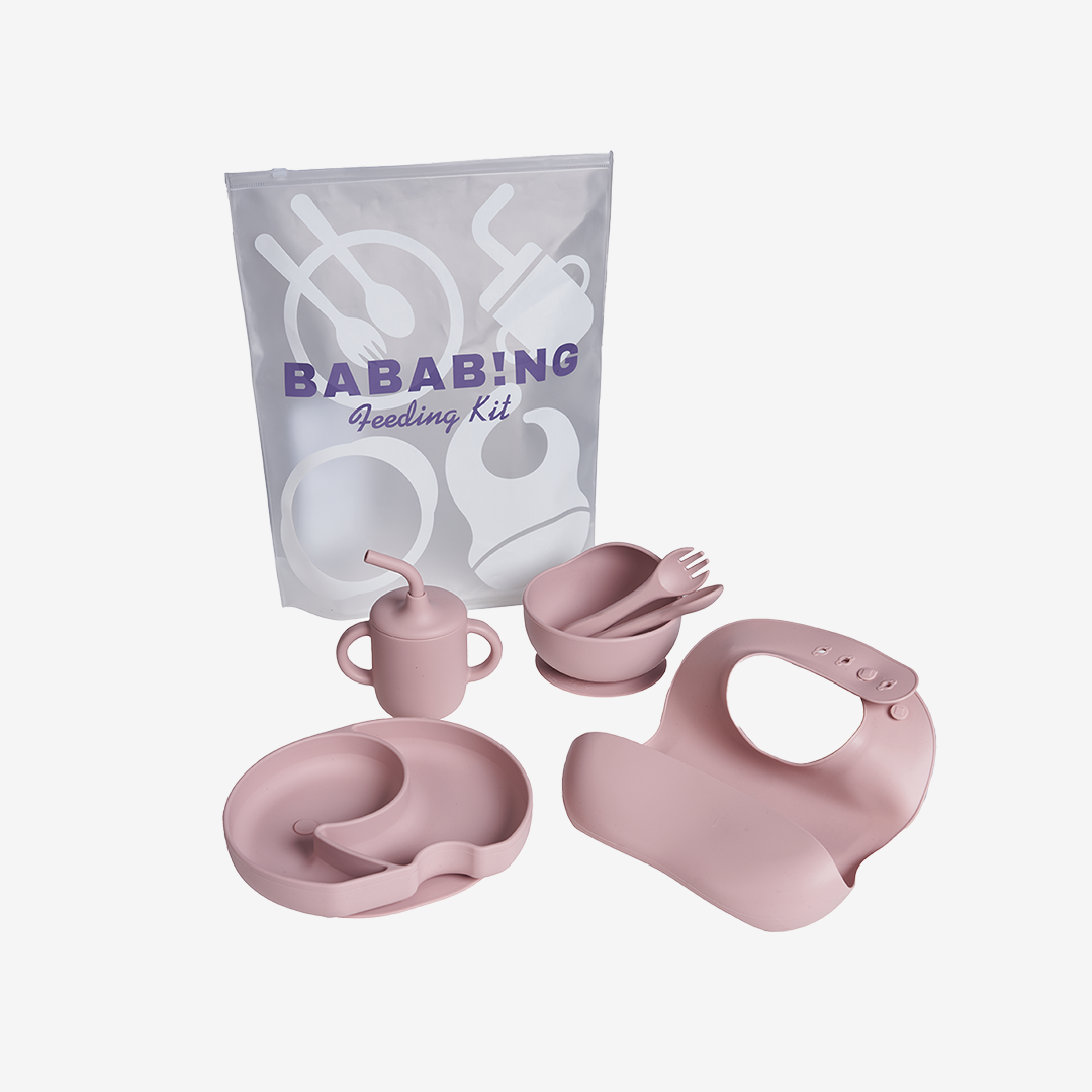 Pink feeding kit