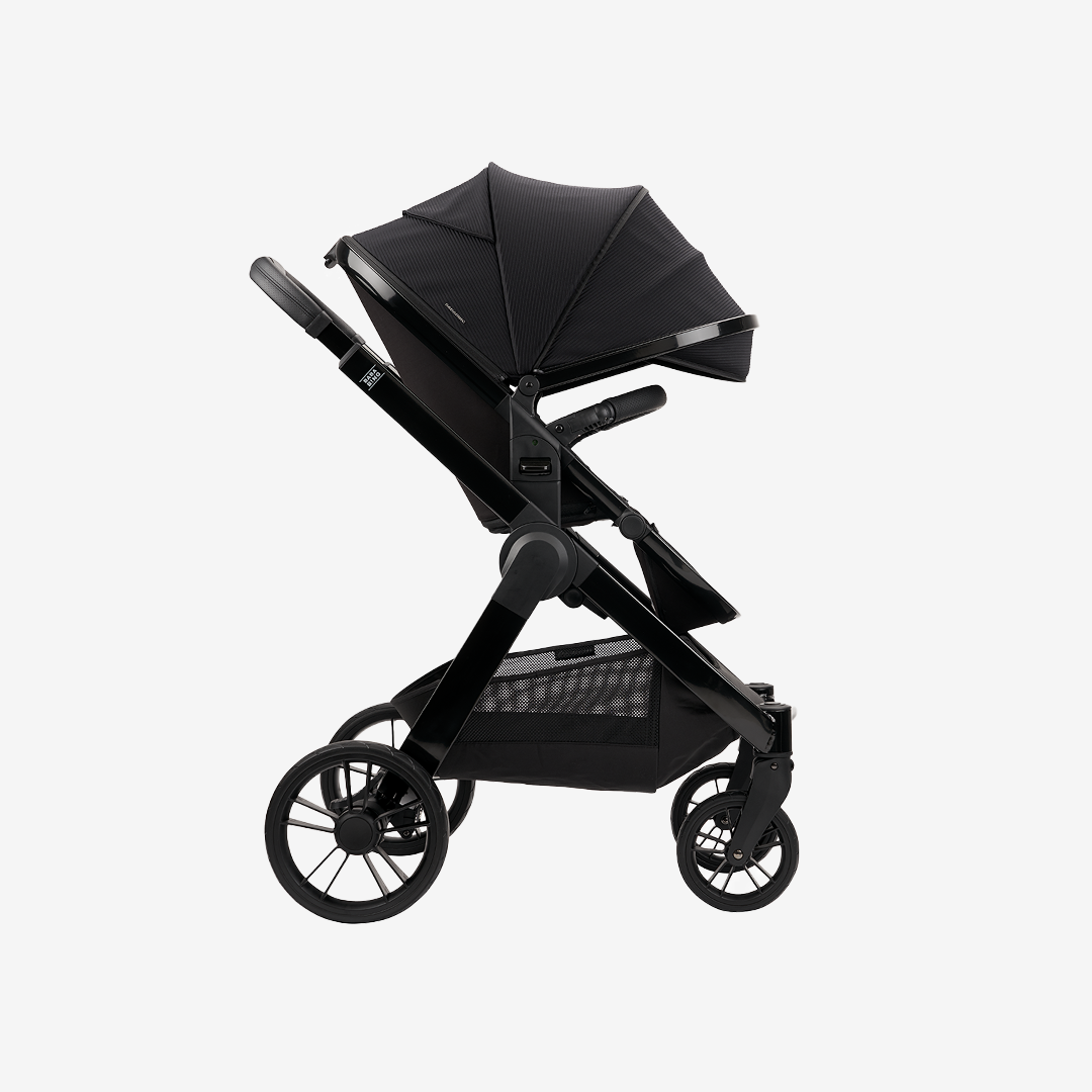 Raffi pushchair - Gloss black