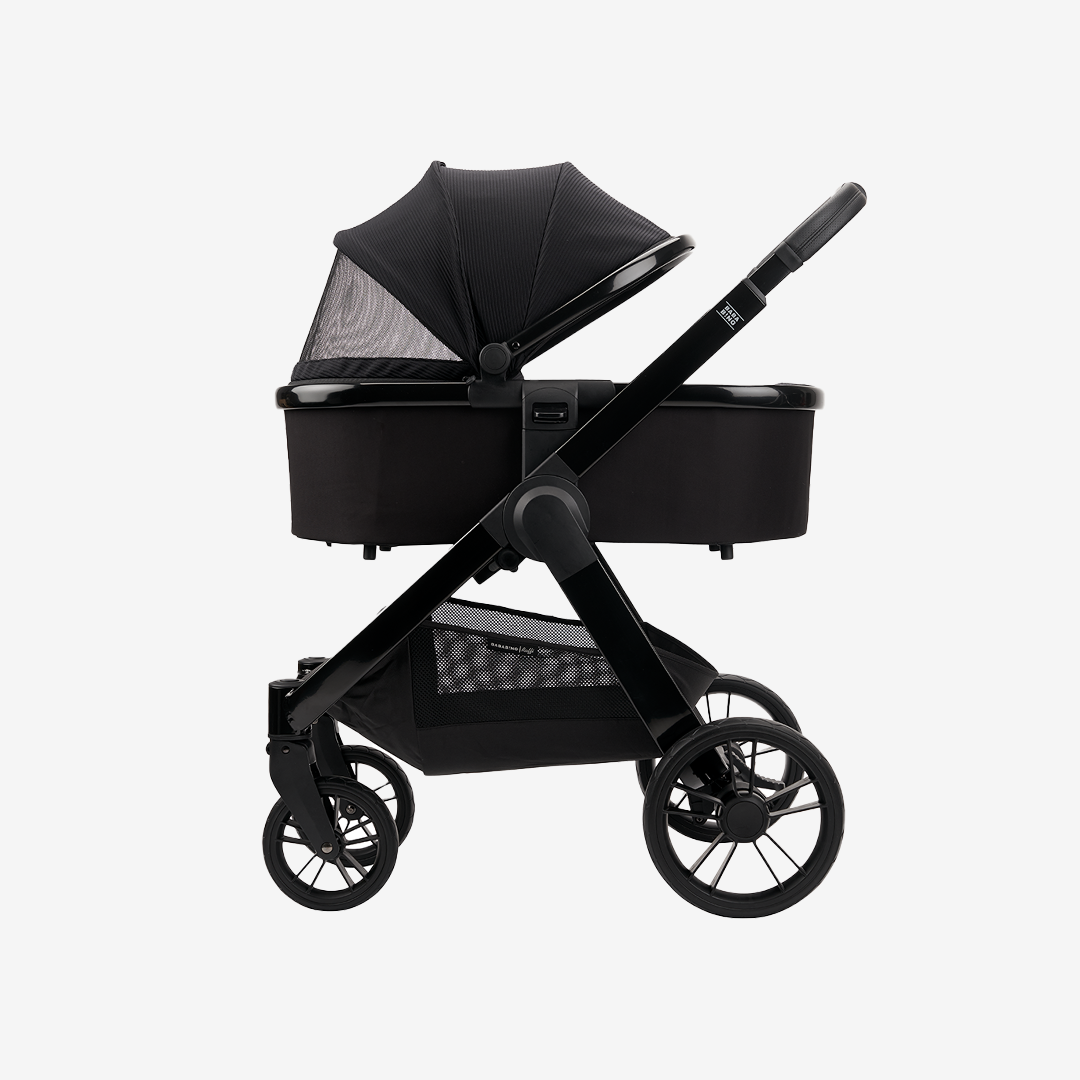 Raffi pushchair - Gloss black