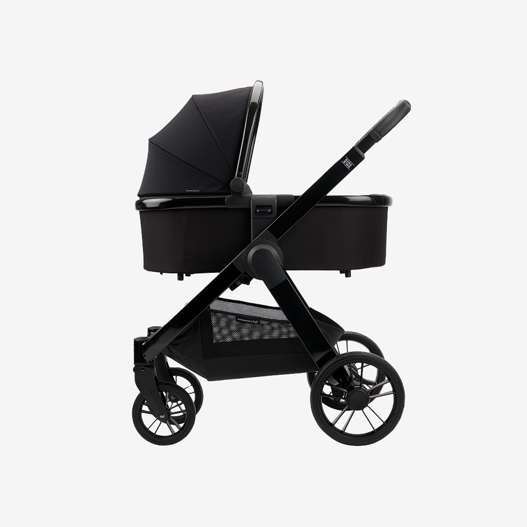 Raffi pushchair - Gloss black