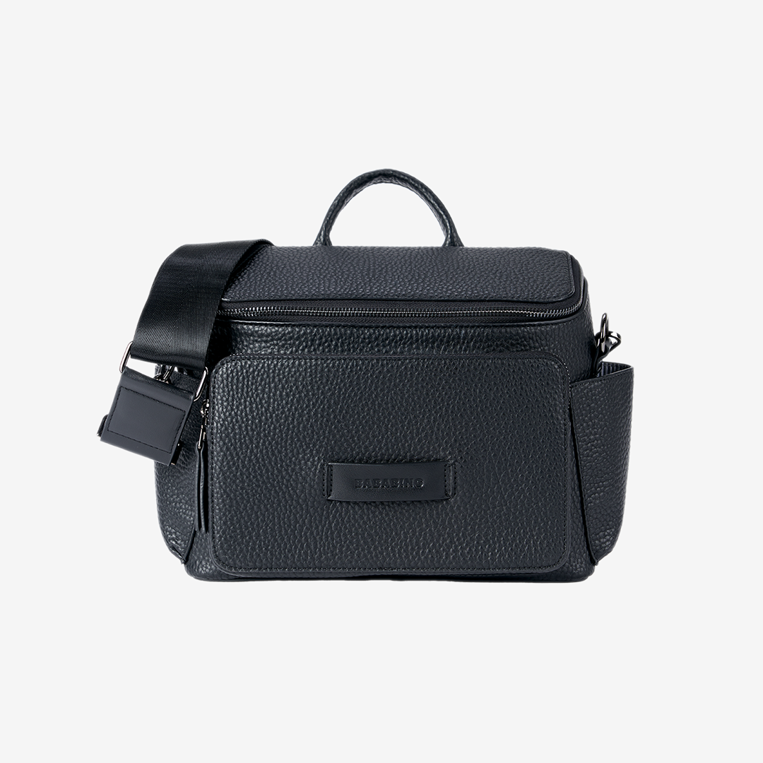 Isla Daypac - Black Leather