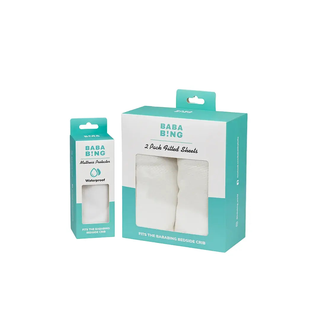 Crib Mattress Protector & Fitted Sheets