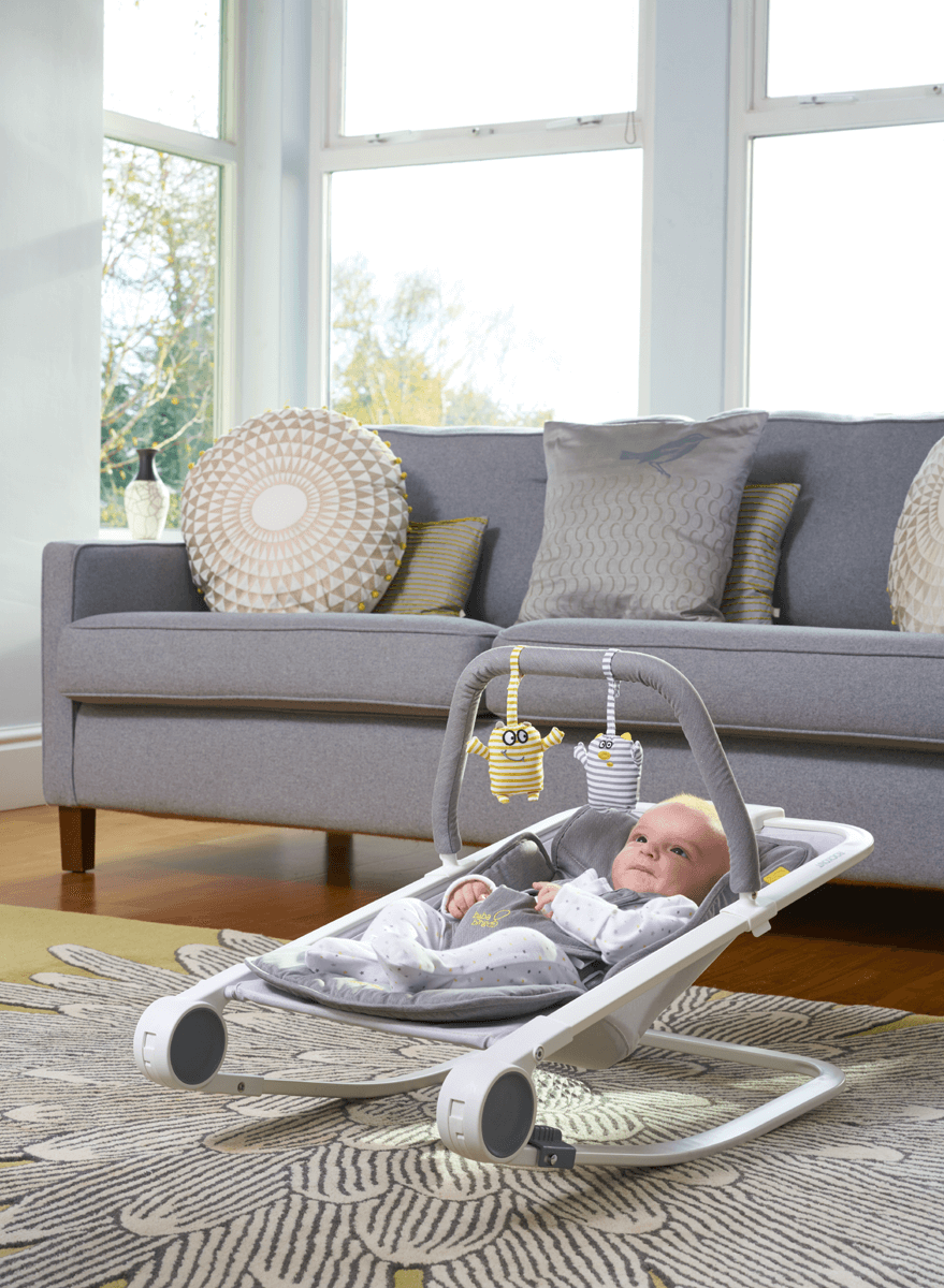 Rockout baby rocker - Grey Melange