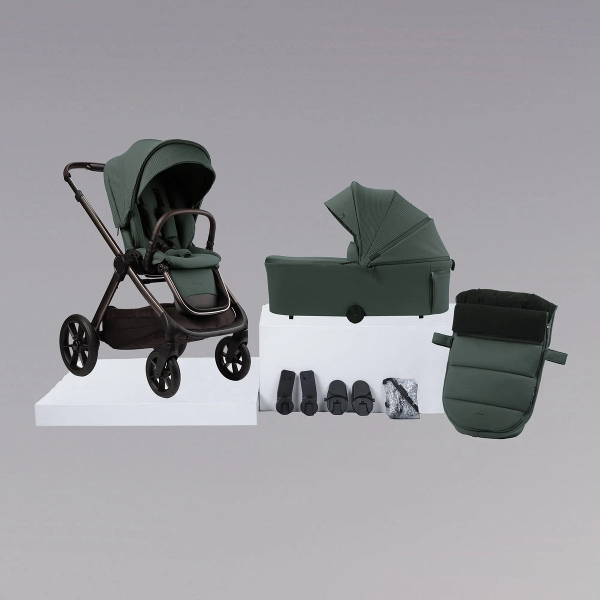 Raffi Quest Travel System Folding Carrycot -  Rivian Green