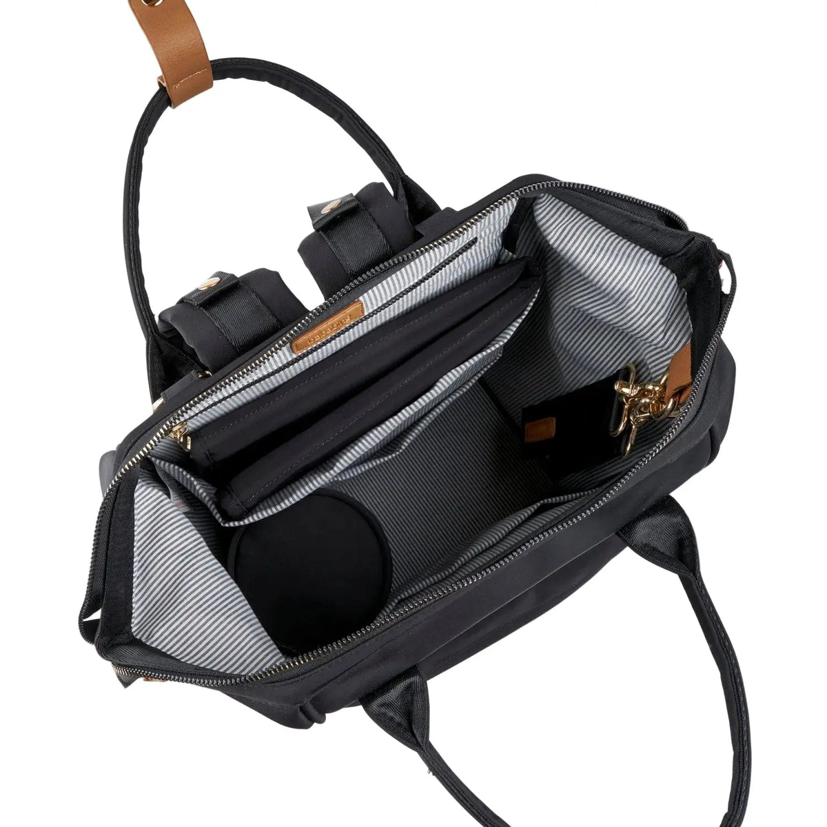 Baby Changing Bag | Mani Waterproof Changing Bag | Black