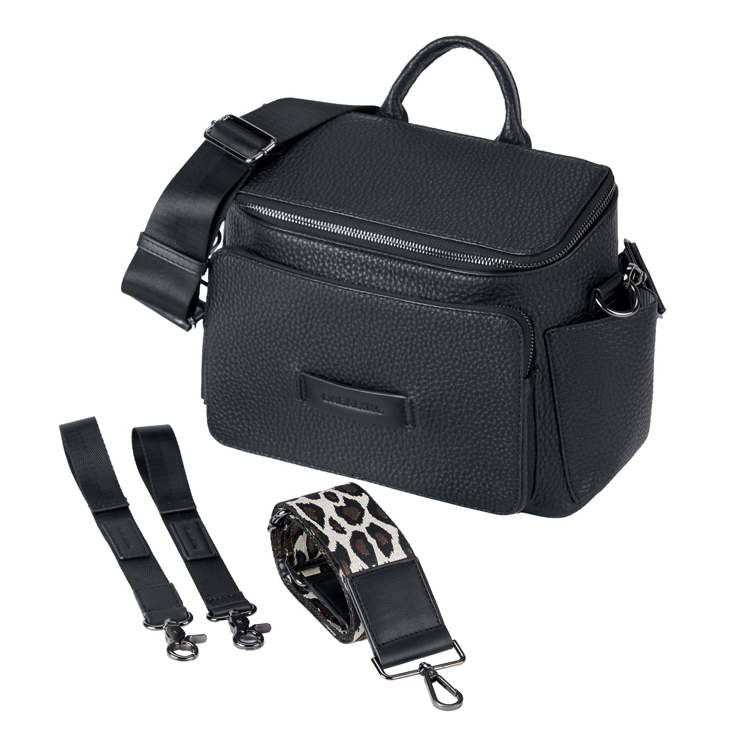 Isla Daypac - Black Leather