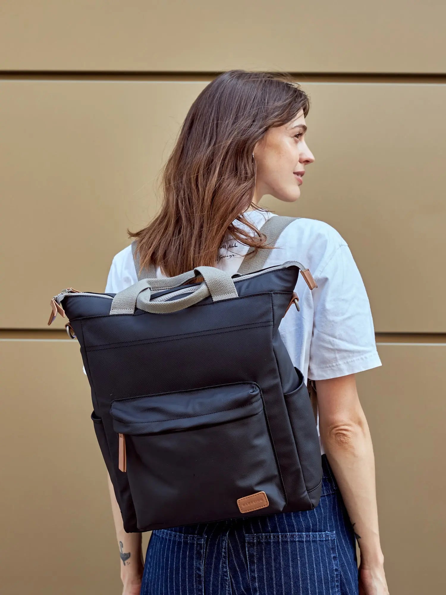 Bababing | Daytripper Pac Nappy Backpack | Black