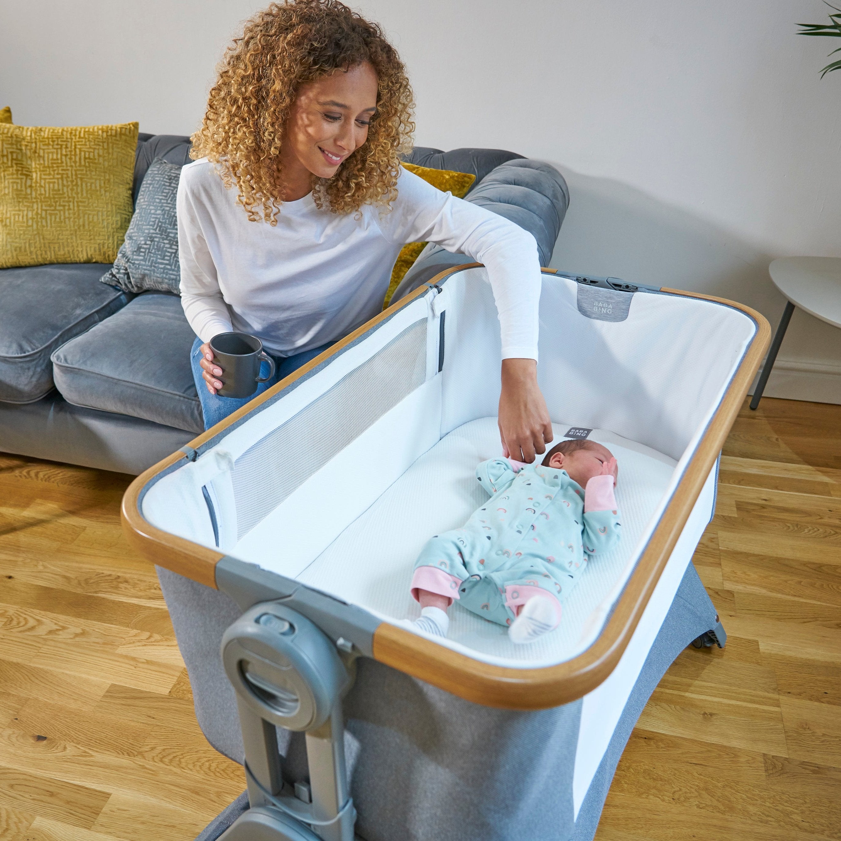 Bedside & travel crib bundle