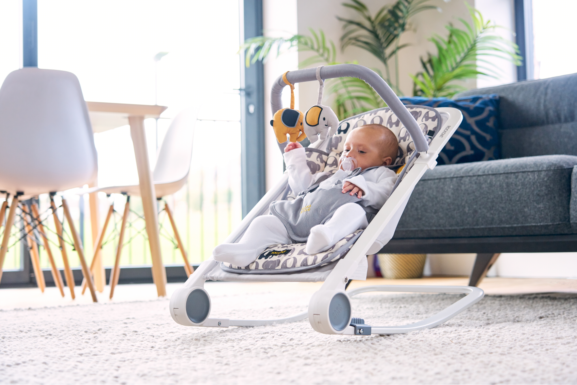 Bababing Rockout Baby Swing Ellie Elephant