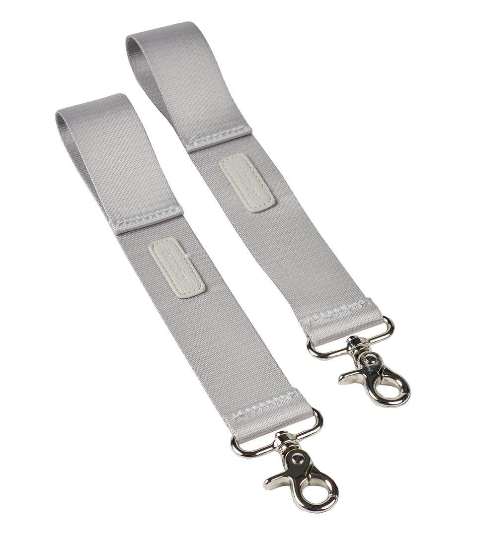 Mani Backpack Pushchair Clips - Dove Grey (4525550633050)